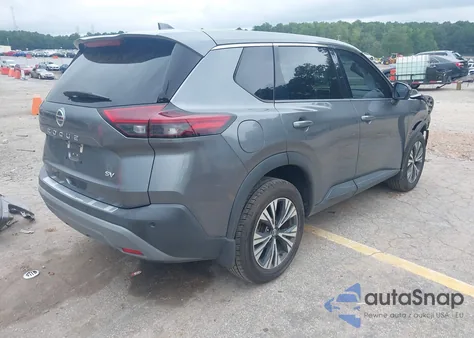 2021 Nissan Rogue Sv Fwd из США, поврежденный, VIN 5N1AT3BA0MC685278